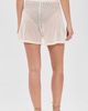 RIPLEY RADER RIPLEY RADER Fishnet Lounge Shorts Ivory - 3