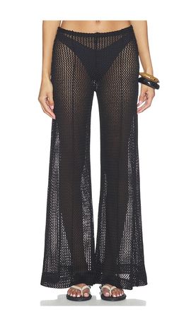 Ripley Rader Ripley Rader Fishnet Wide Leg Pant