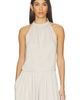 Ripley Rader Ripley Rader Linen Tie Back Halter Top - 1