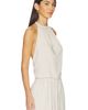 Ripley Rader Ripley Rader Linen Tie Back Halter Top - 2