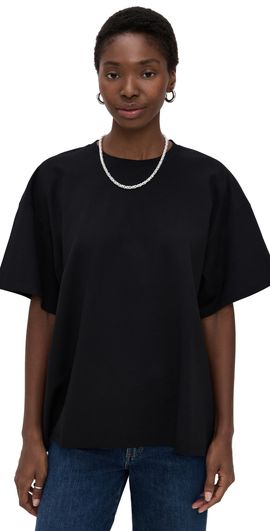 RIPLEY RADER RIPLEY RADER Ponte Knit Big Shirt Black