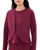 RIPLEY RADER RIPLEY RADER Ponte Knit Bolero Wine - 1