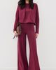 RIPLEY RADER RIPLEY RADER Ponte Knit Bolero Wine - 5