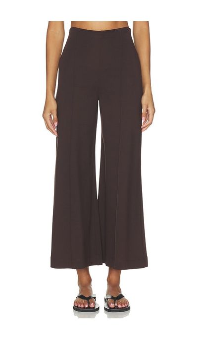 Ripley Rader Ripley Rader Ponte Knit Cropped Wide Leg Pant