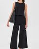 RIPLEY RADER RIPLEY RADER Ponte Knit Cropped Wide Leg Pant Black - 5
