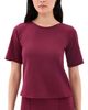 RIPLEY RADER RIPLEY RADER Ponte Knit Short Sleeve Tee Wine - 1