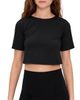 RIPLEY RADER RIPLEY RADER Ponte Knit Short Sleeve Top Black - 1