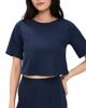 RIPLEY RADER RIPLEY RADER Ponte Knit Short Sleeve Top Navy - 1