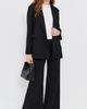 RIPLEY RADER RIPLEY RADER Ponte Knit Wide Leg Pant Black - 5