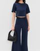 RIPLEY RADER RIPLEY RADER Ponte Knit Wide Leg Pants Navy - 2