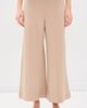 RIPLEY RADER RIPLEY RADER Scuba Cropped Wide Leg Pants Tan - 3