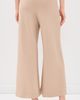 RIPLEY RADER RIPLEY RADER Scuba Cropped Wide Leg Pants Tan - 4