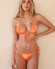 Ris-k Ris-k spf super cheeky bikini bottom in heat wave-Orange - 1