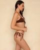 Ris-k Ris-k sultry super cheeky bikini bottom in espresso-Brown - 2