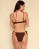 Ris-k Ris-k sultry super cheeky bikini bottom in espresso-Brown - 3