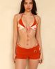 Ris-k Ris-k twilight full bikini bottom in molten lava-Red - 1