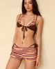 Ris-k Ris-k Twilight Micro Short Bikini Bottom in Rayas, Women's at Urban Outfitters - 1