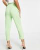 River Island Petite River Island Petite split front pants in bright green - part of a set - 2
