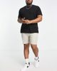 River Island Plus River Island Big & Tall chino shorts in stone-Neutral - 3