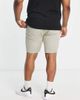 River Island Plus River Island Big & Tall chino shorts in stone-Neutral - 4