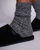 River Island River Island borg mule slippers in black - 3