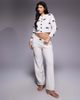 River Island River Island cardigan and pants set in cream-White - 1