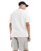 River Island River Island cargo shorts in light gray-Green - 3