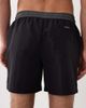 River Island River Island color block swim shorts in black - 4