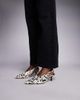 River Island River Island cow print slingback pumps in dark brown - 4