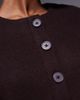 River Island River Island cozy button up cardigan in dark brown - 4