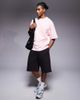River Island River Island essential 'LUMINIS' wide leg jersey shorts in brown - 1