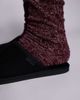 River Island River Island fleece lined mule slippers in black - 3