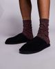 River Island River Island fleece lined mule slippers in black - 4