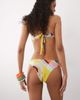 River Island River Island floral high leg bikini bottoms in yellow - 4