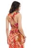 River Island River Island frill floral strappy top in orange - part of a set-pink - 4