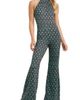 River Island River Island Geo Print Halter Neck Jumpsuit - 1