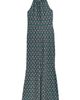River Island River Island Geo Print Halter Neck Jumpsuit - 4