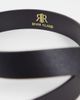 River Island River Island hammered buckle belt in black - 4