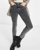 River Island River Island high rise skinny sculpt acid wash jean in black - 4
