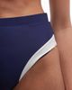 River Island River Island high waisted color block bikini bottoms in navy - 2
