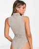 River Island River Island honeycomb texture body in beige-Neutral - 2