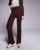 River Island River Island knit wide leg cable knit pants in dark brown - part of a set - 4