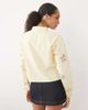 River Island River Island lace cutwork shirt in yellow - 4