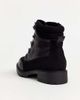 River Island River Island lace up flat hiker boot in black - 4