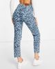 River Island River Island leopard print skinny jeans in blue - 2