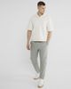 River Island River Island linen blend pull-on pants in light green - 1