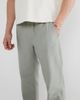 River Island River Island linen blend pull-on pants in light green - 3