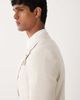 River Island River Island linen look suit jacket in light stone-Neutral - 4