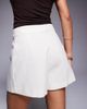 River Island River Island linen mix structured shorts in ecru-Gray - 3
