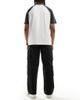 River Island River Island loose fit cargo pants in black - 3